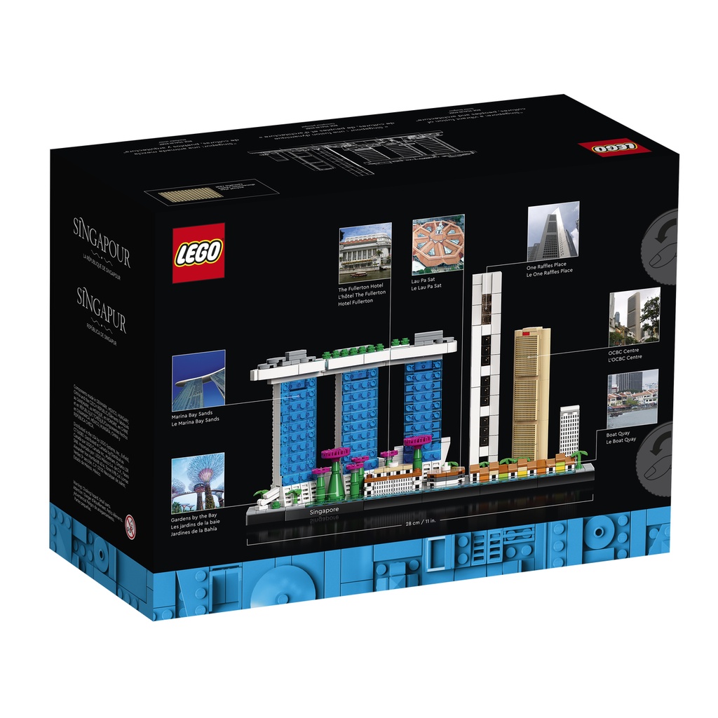 Lego HaHa - Lego Architecture - Thành phố Singapore - 21057