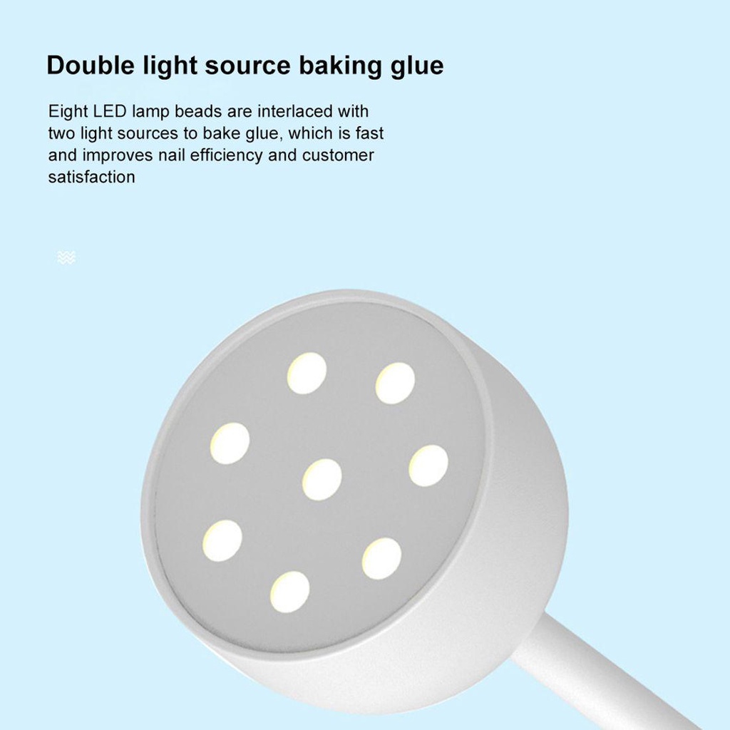 MOCHO Đèn LED Tia Cực Tím Hong Khô Sơn Móng Tay Nhanh Chóng