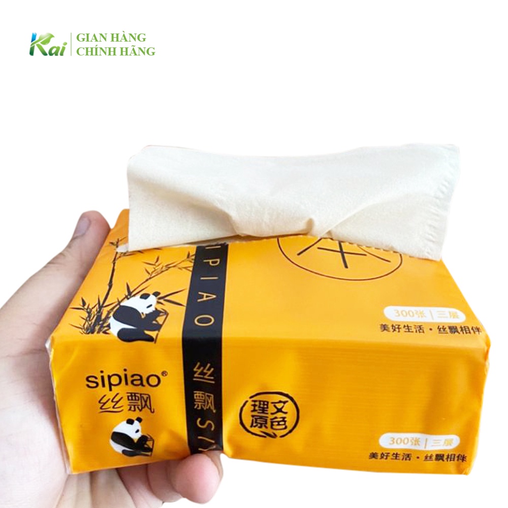 Giấy ăn Gấu Trúc Sipiao, đa dạng combo 5-10-20-30 gói (1 thùng), HÀNG THẬT 100%, giá sỉ, GIAO NHANH