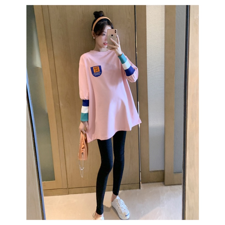 Áo Thun Nỉ Bầu Dài Tay Dày Dặn AB283