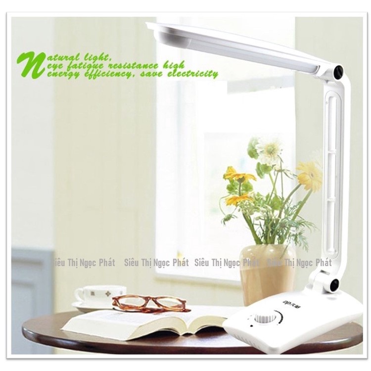 [ĐÈN LED DP CHÍNH HÃNG] Đèn Sạc Chống Cận Thị_42 Bóng Led Siêu Sáng_DP-6012