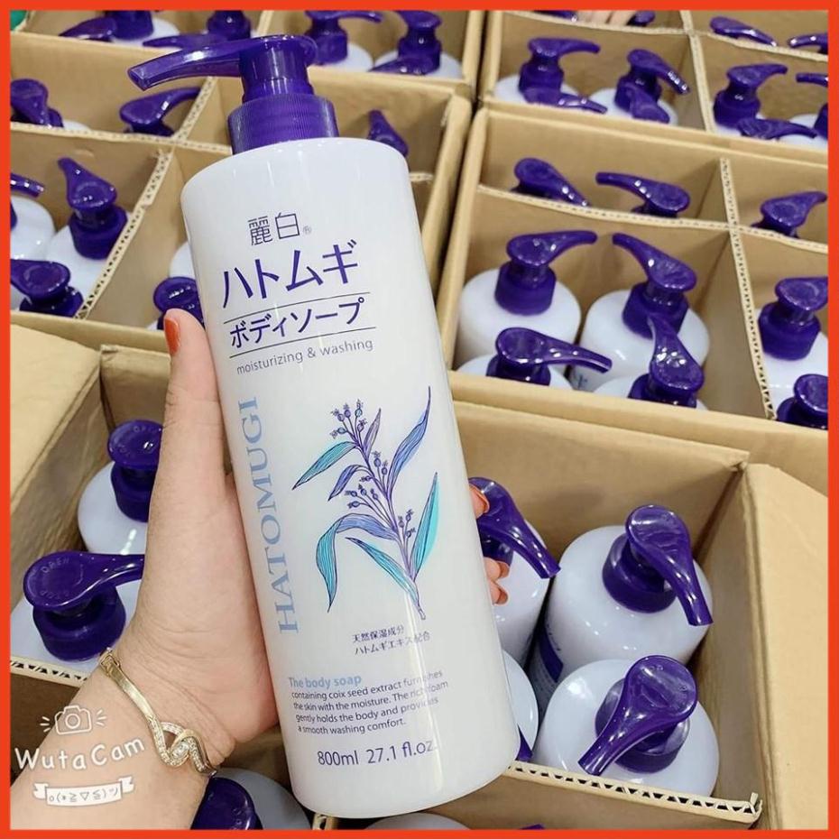 Sữa tắm Hatomugi hạt ý dĩ  800ml