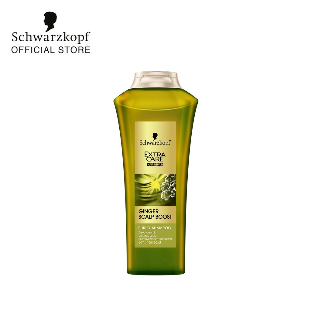 [Mã BMBAU50 giảm 50K đơn 150K] Dầu gội làm sạch sâu Schwarzkopf Extra Care Ginger Scalp Boots Purify Shampoo 400ml