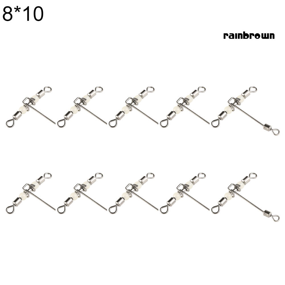 Bộ 10 Phụ Kiện Câu Cá 3 Chiều Hình Chữ T