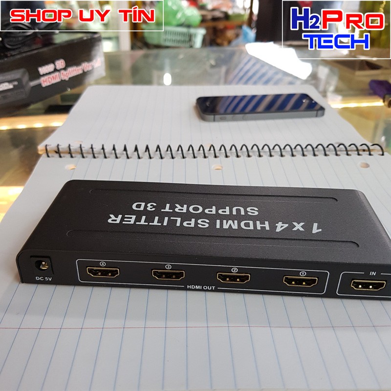  Bộ Chia HDMI 1 Ra 4 – HDMI Splitter 1x4 Chính hãng