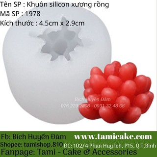 Khuôn silicon xương rồng 1978
