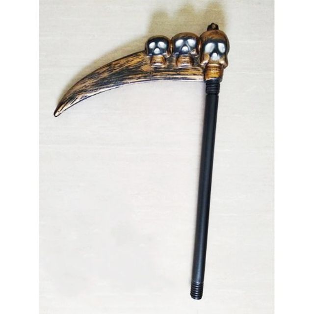 Lưỡi hái nhựa- phụ kiện hoá trang thần chết. Halloween