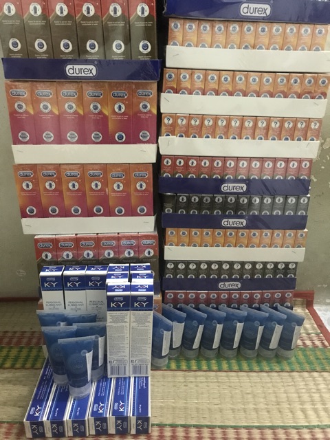 [DEAL HOT] Combo 6 Hộp Bao Cao Su Durex 18 Cái Tùy Chọn + Tặng 1 Tuýt Gel Bôi Trơn KY