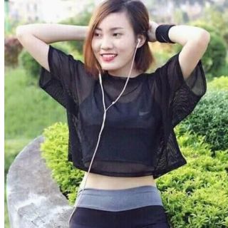 Áo lưới tập gym, tập yoga và đi biển