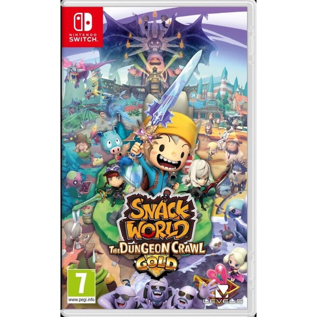 Băng Gmae Nintendo Switch Snack World the Dungeon Crawl Gold
