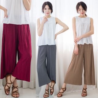 Quần ống rộng xếp ly dài và lững ( Mã SP C5 Quần ống rộng)