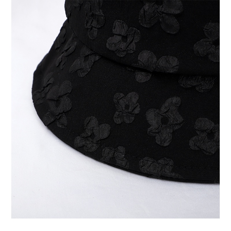 Nón Vành Ren Thêu Hoa Thời Trang Mùa Hè Phong Cách Hàn Quốc Cho Nữ