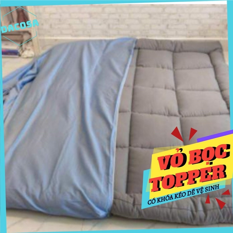 Vỏ Bọc Nệm Topper giúp việc vệ sinh dễ dàng
