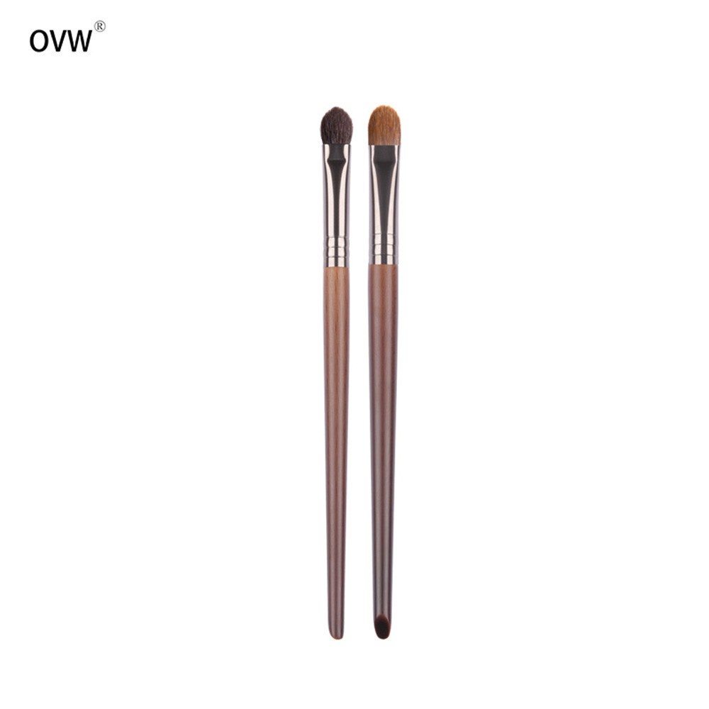Set 2 cọ trang điểm OVW XQ1217 cỡ vừa sử dụng tiện lợi