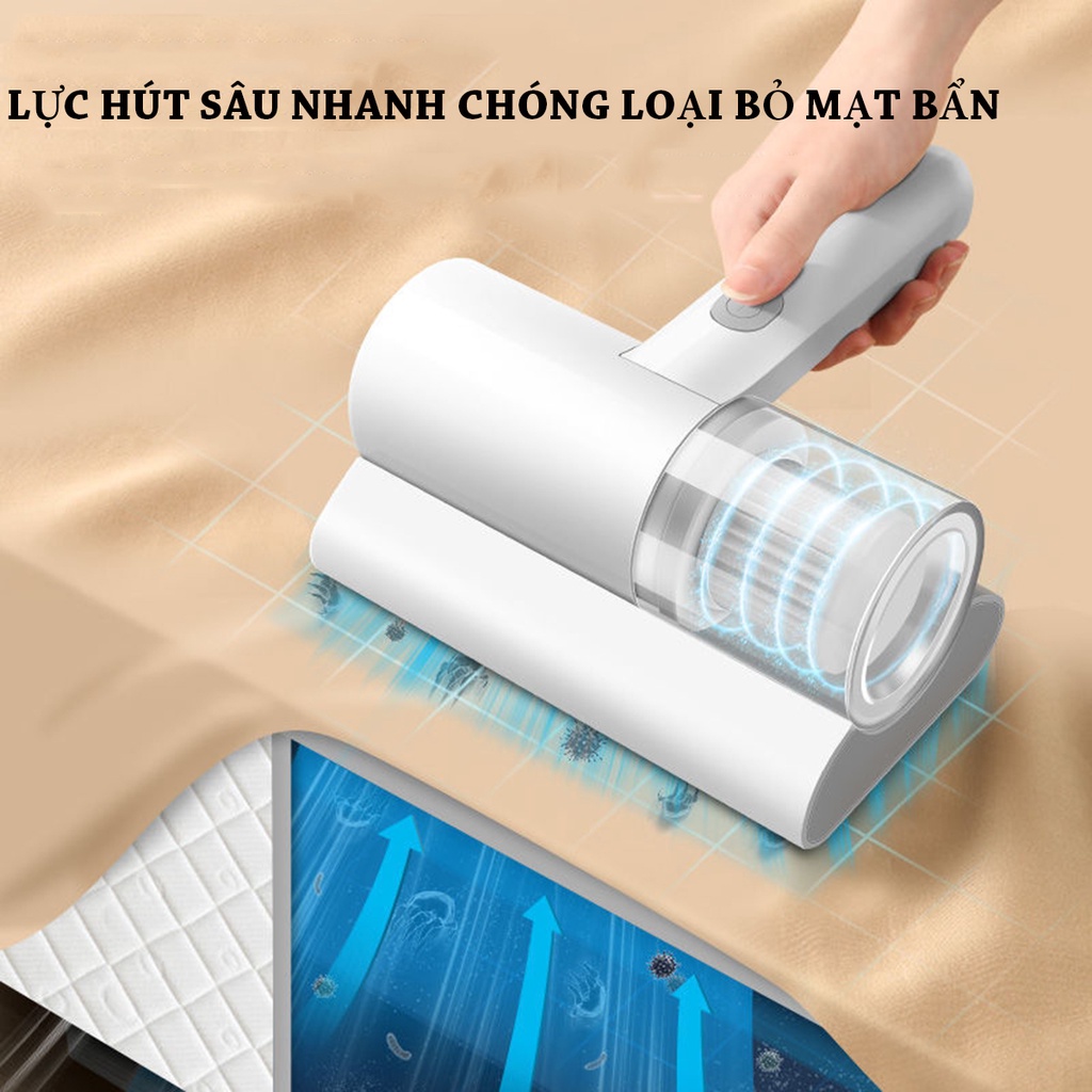 Máy hút bụi giường nệm diệt khuẩn UV CM191 không dây cầm tay