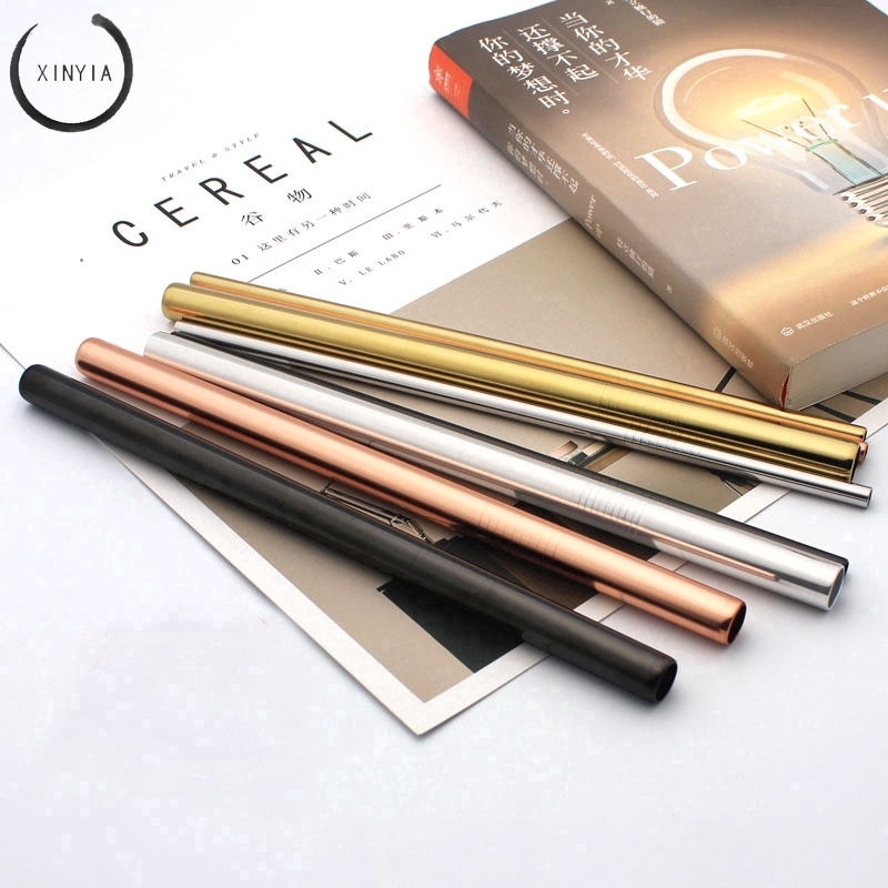 Set ống hút hoặc cọ vệ sinh từ inox 304 chất lượng cao