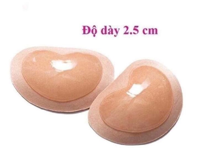Một đôi độn áo ngực silicon siêu nâng ngực MÃ 300