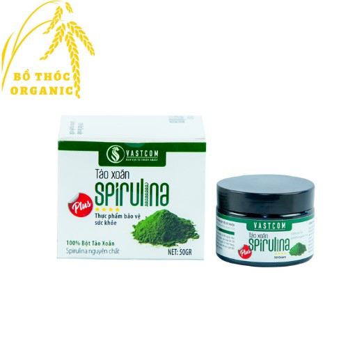 Bột Tảo Xoắn Nguyên Chất Spirulina ( 50gr ) - VASTCOM