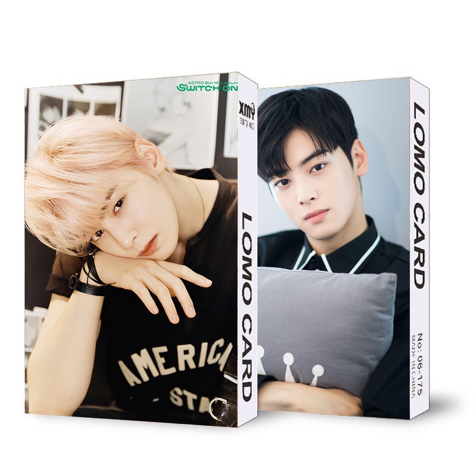 Ảnh lomo IN HÌNH Cha Eun Woo Astro 30 tấm idol thần tượng kpop