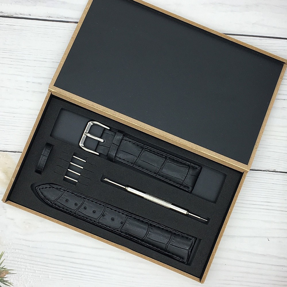 Dây da đồng hồ nam nữ đủ Size 18mm 20mm 22mm, Da thật  - Chính Hãng - VinBuy