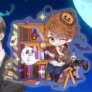 ( Mica trong acrylic ) Móc khóa xinh xắn TEARS OF THEMIS ver HALLOWEEN Vị Định Sự Kiện Bộ game anime chibi xinh xắn