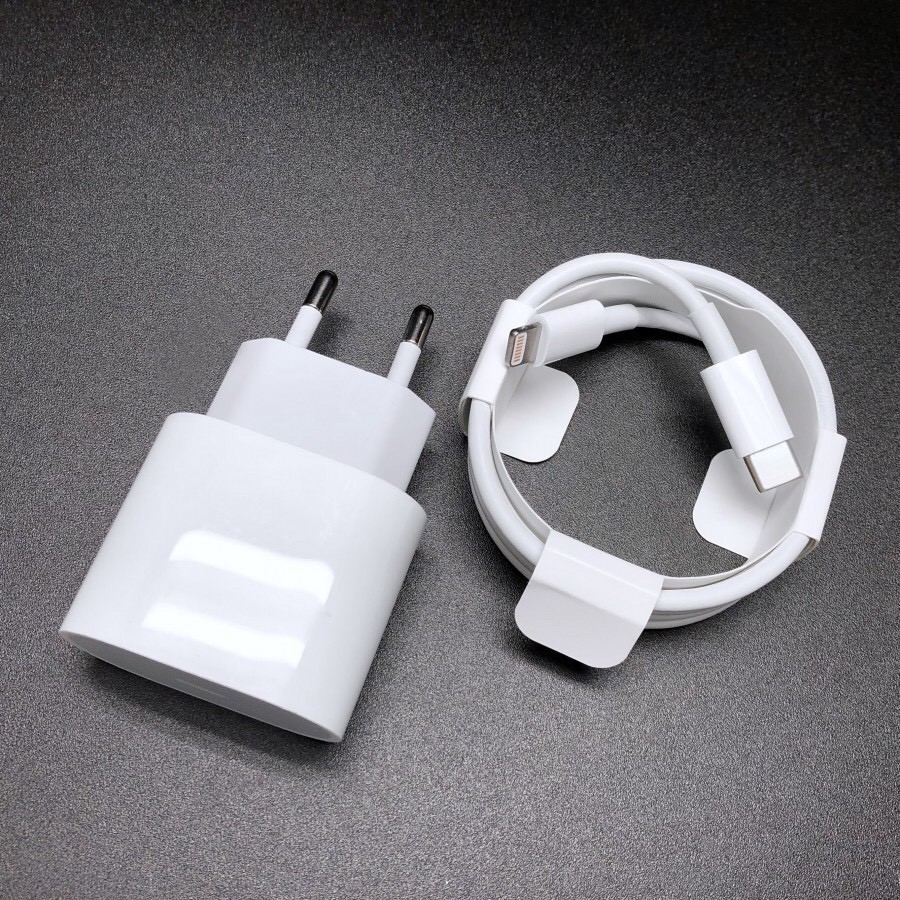 [HÀNG CHÍNH HÃNG + BH 1 NĂM] Bộ Sạc Nhanh Apple 18W Cổng Type-C To Lightning Cho iPhone 11 Series - Hàng Zin Bóc Máy