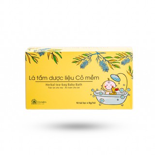 Lá tắm Dược liệu Cỏ Mềm Cho bé Rôm Sẩy