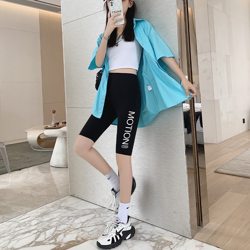 Quần Legging Ngố MIA In Chữ Sport