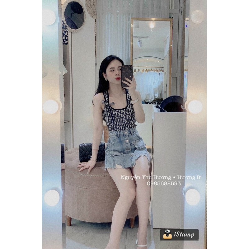 Chân váy jean ☀️ Quần váy jean dễ mix đồ siêu xinhhh | BigBuy360 - bigbuy360.vn