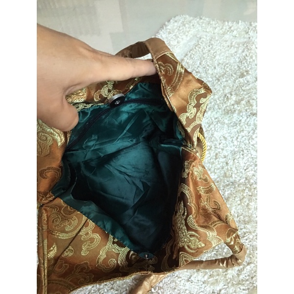 Túi si chất vải gấm dày xịn mới cao