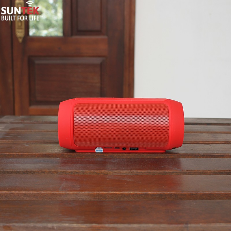 LOA Bluetooth SUNTEK S9 Kiêm Pin sạc dự phòng Red