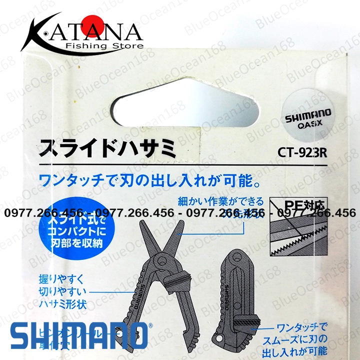 Kéo Cắt Dây Câu Shimano CT-923R - Made in Japan