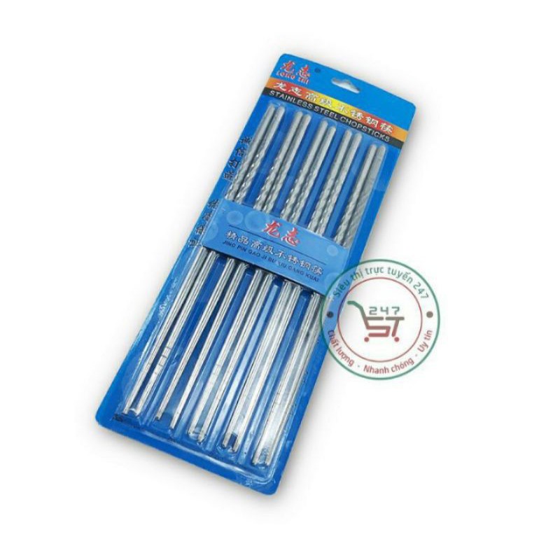 05 đũa inox ăn cơm