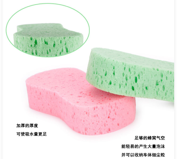 Miếng Xốp Nén Hút Nước Dùng Để Vệ Sinh Xe Hơi