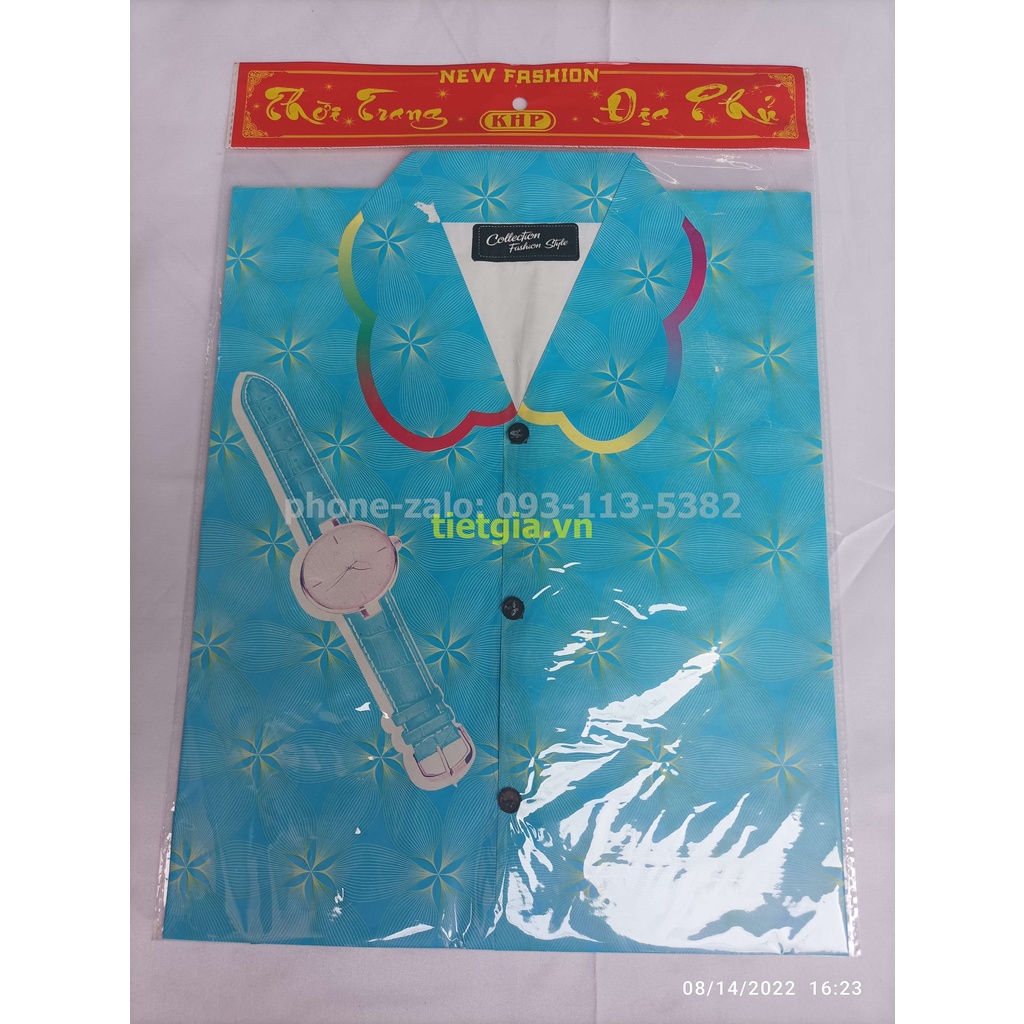 1 BỘ QUẦN ÁO VÀNG MÃ CAO CẤP: VEST, SƠ MI NAM SỌC/MÀU, THUN NAM, KIỂU NỮ, BÀ BA, GẤM ÔNG/BÀ