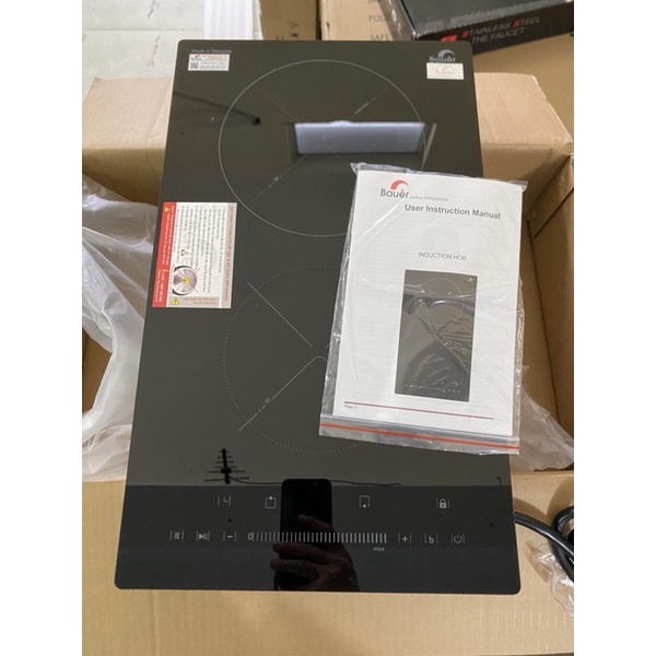 Bếp từ domino Bauer BE 32DI Nhập khẩu Malaysia, BẢO HÀNH CHÍNH HÃNG 3