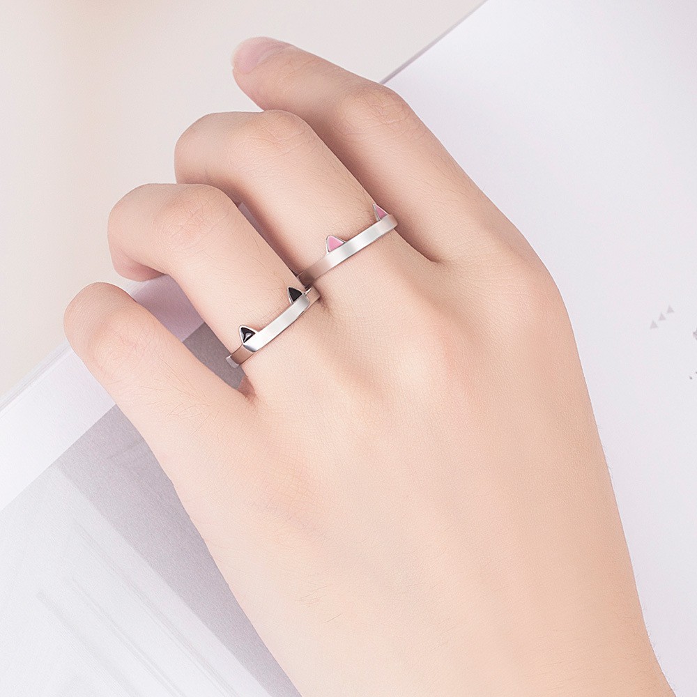 Nhẫn Mạ Bạc 925 Đính Kim Cương Nhân Tạo 15 Kiểu