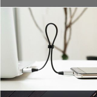 Cáp Baseus type C 23cm siêu ngắn,siêu bền - Chính hãng