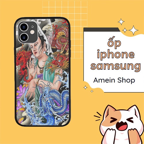 Ốp Chống Vỡ Màn Hình Ngầu Đét Bồ Tát Luyện Thú Loại Tốt Nhất Cần Thơ cho IPHONE SAMSUNG MYS20220134