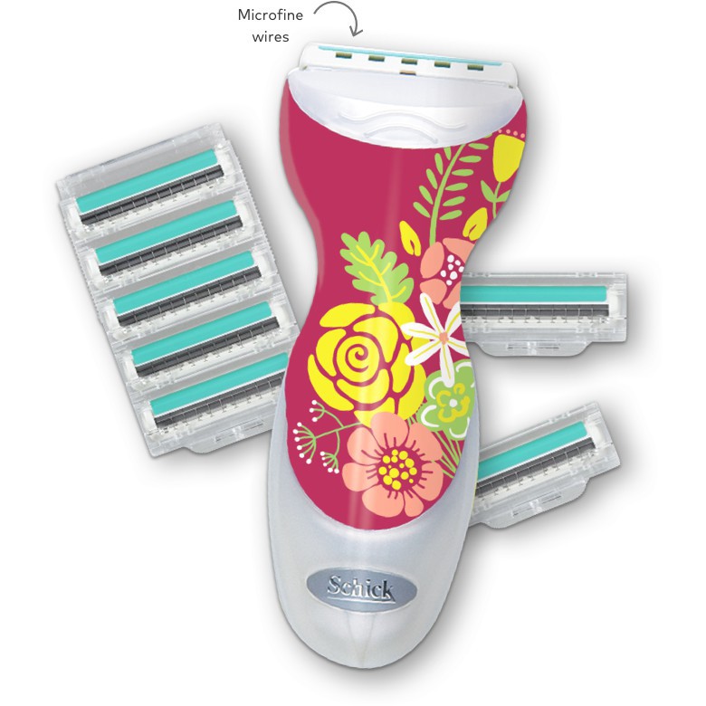 Dao cạo cho nữ Schick Effect + 2S - Bộ dao cạo Schick + 02 lưỡi
