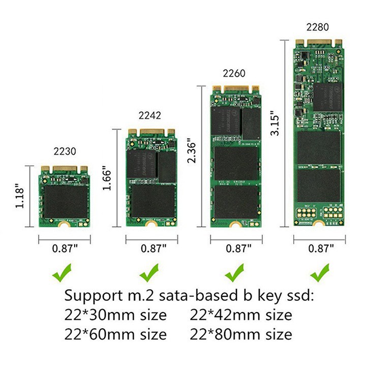 Box ổ cứng SSD M.2 SATA 3NU31 USB-A-C 3.1 BX16