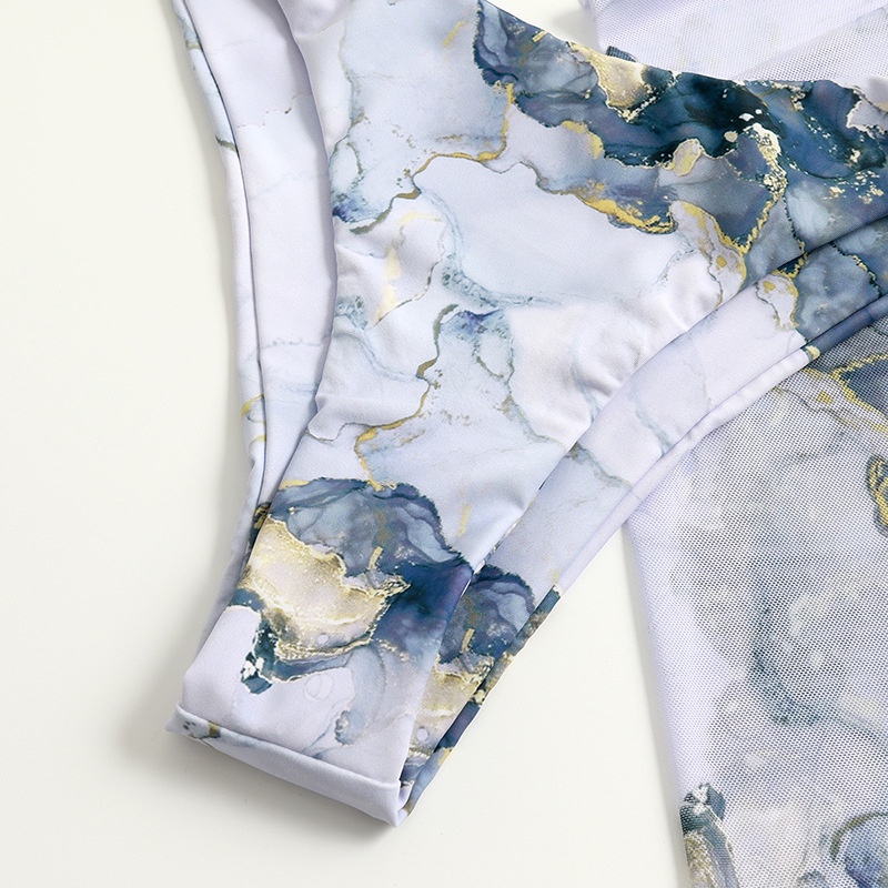 Bộ đồ bơi ba mảnh họa tiết da báo quyến rũ cho nữ | BigBuy360 - bigbuy360.vn