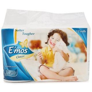 Giấy vệ sinh Emos Classic 12 cuộn