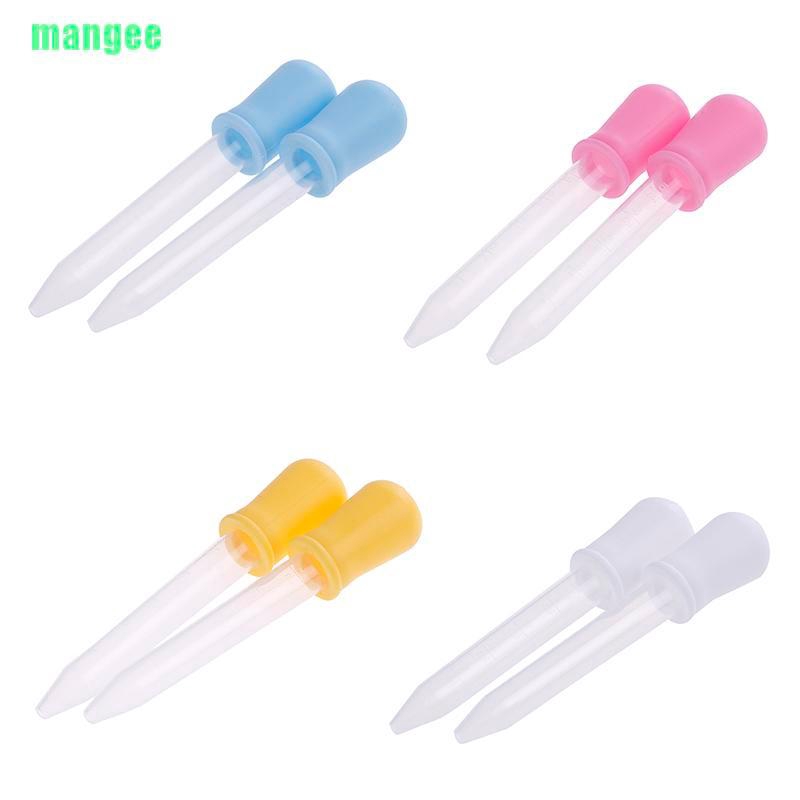 Set 2 Ống Hút Silicon Cho Bé Uống Thuốc