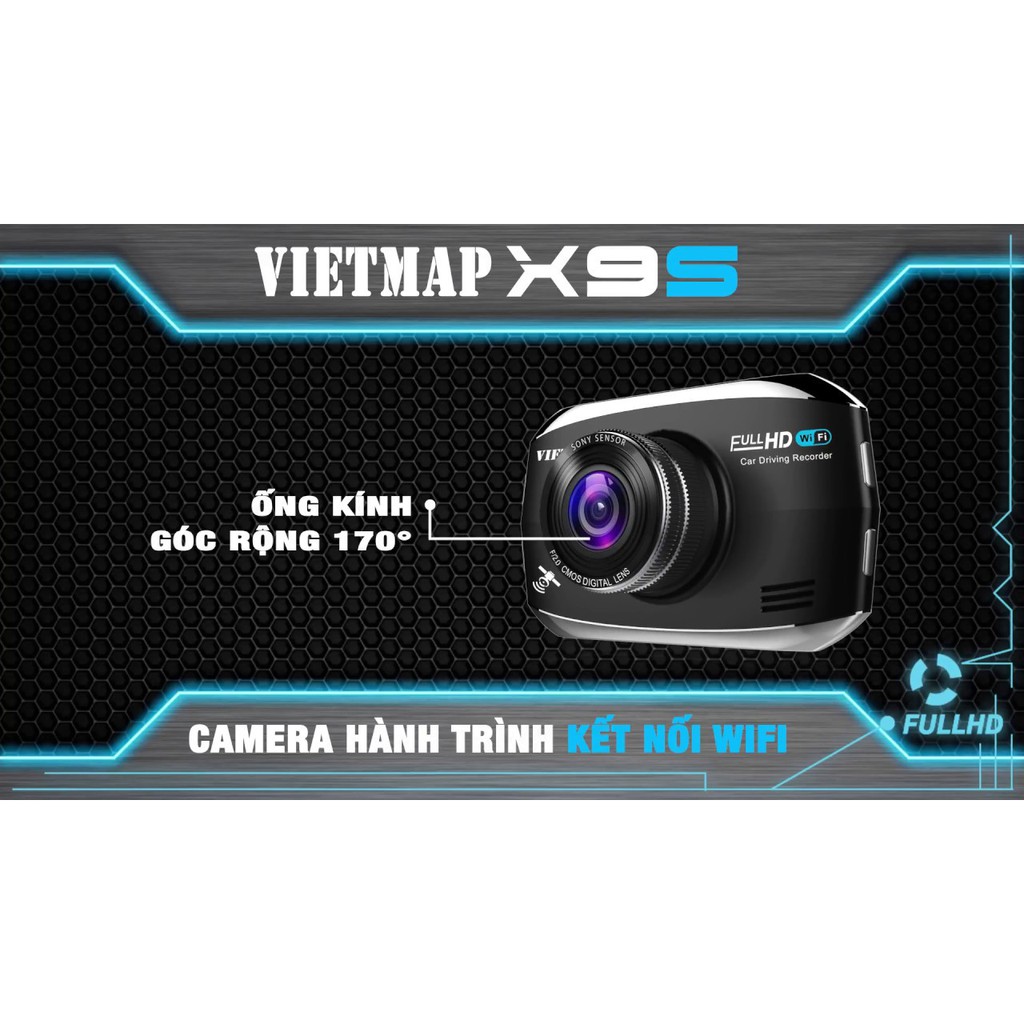 Camera hành trình VietMap X9S Camera hành trình ô tô, xe máy