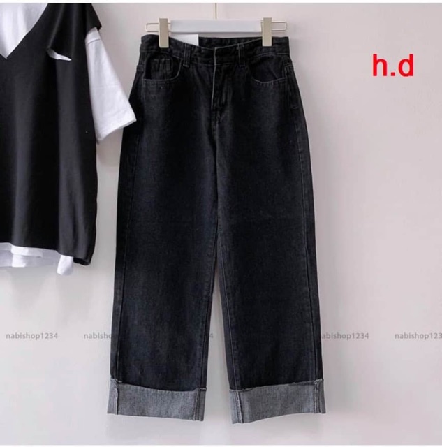Sét ba món áo rách + quần bò đen HĐ12
