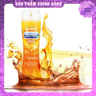 Gel bôi trơn tạo độ ẩm cao cấp Durex Play Warming 100ml