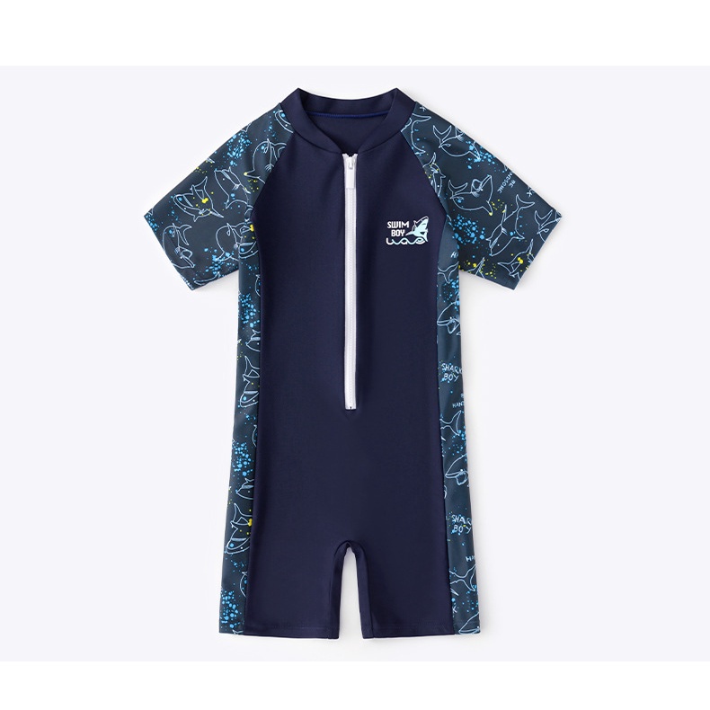 Đồ bơi bé trai liền thân Swim Boy size cho bé tới 34 kg YY5526-2