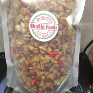 Tóp mỡ cháy mắm tỏi