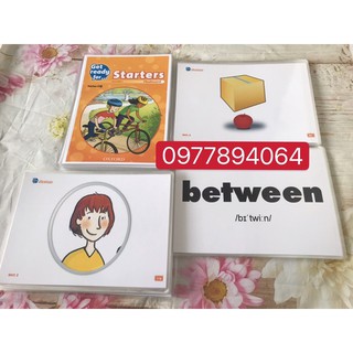 Flashcard GET READY FOR STARTER ép plastics bền đẹp